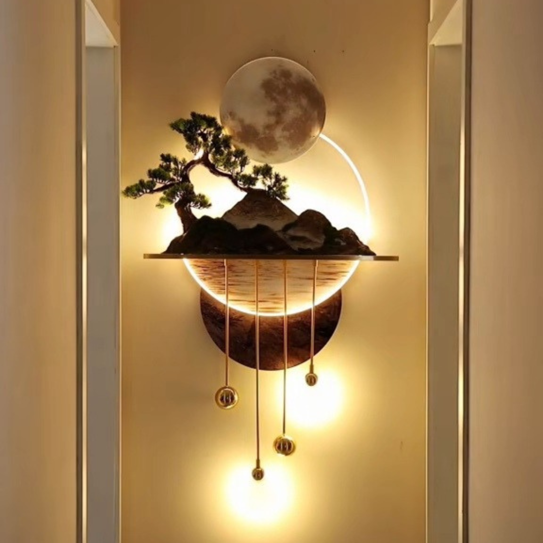 3D Bonsai LED Lamp